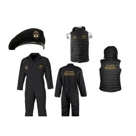 Half Puff Jacket and Worksuite