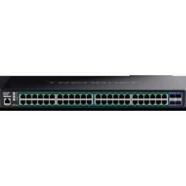 52-Port Gigabit Web Smart PoE+ Switch with 10G SFP+ Slots 