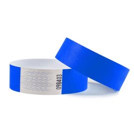 Plain Tyvek Wristband 25mm